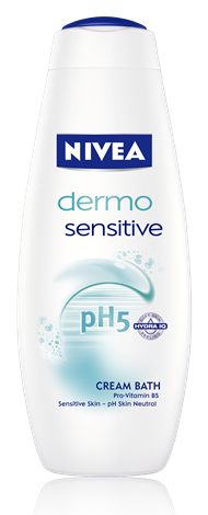 Nivea Dermo Sensitive Cream Bath