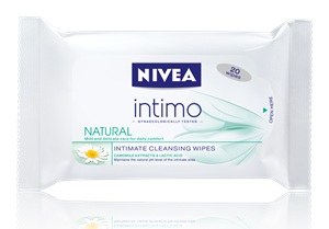 Nivea Intimo Natural Intimate Cleansing Wipes
