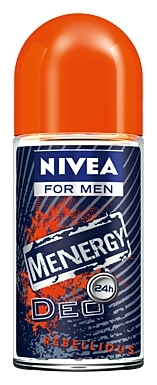 Nivea MENERGY REBELLIOUS ROLL-ON
