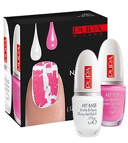 Pupa NAIL ART KIT White & Pop Pink