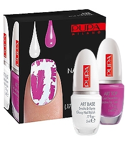 Pupa NAIL ART KIT White & Pop Fuchsia