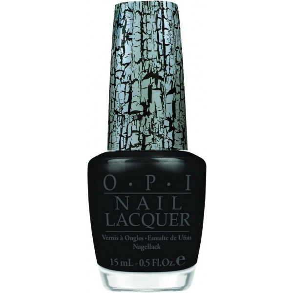 OPI Black Shatter Coat