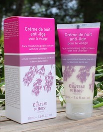 Belesso en Provence Face Moisturizing night-cream with fine Lavender