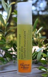 Belesso en Provence Fine Lavender Muscle Comfort Massage Oil