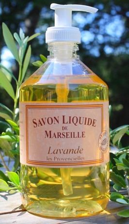Belesso en Provence Lavander Marseille liquid (yellow) soap - pump