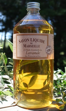 Belesso en Provence Lavander Marseille liquid (yellow) soap - refill