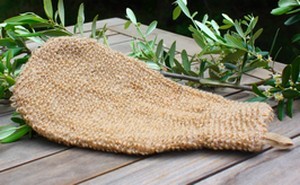 Belesso en Provence Flax massage glove