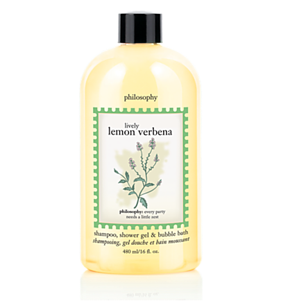 Philosophy Lively Lemon Verbena Shampoo, Shower Gel & Bubble Bath