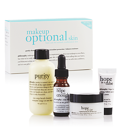 Philosophy Makeup Optional Skin Basic Care For Normal, Combination Skin