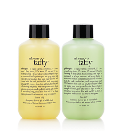 Philosophy Lemon & Lime Salt Water Taffy Bath & Body Duo