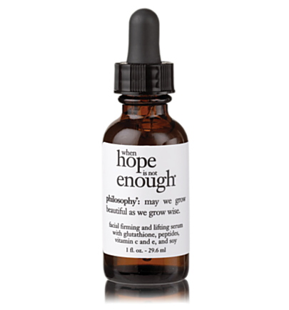Philosophy When Hope Is Not Enough Facial Firming Serum