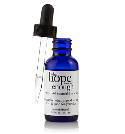 Philosophy When Hope Is Not Enough Omega 3-6-9 Replenishing Oil