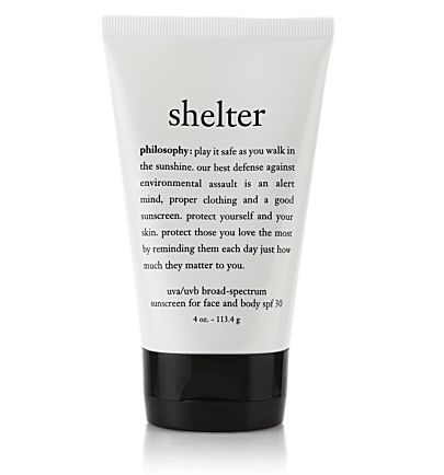 Philosophy Shelter Oil-Free SPF 30 Age-Defense Sun Protection