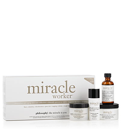 Philosophy Miracle Worker Full-Size Kit Miraculous Anti-Aging Skin Care Collection