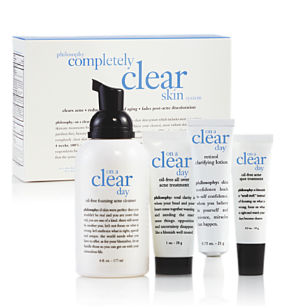 Philosophy On A Clear Day Skin System Acne Completely Clear Skin System