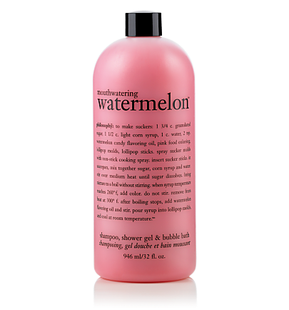 Philosophy Mouthwatering Watermelon Shower Gel Shampoo, Shower Gel & Bubble Bath
