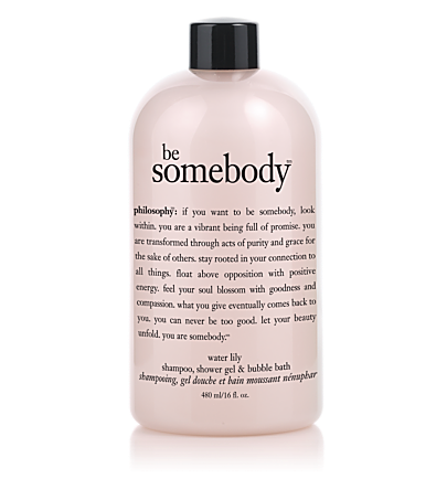 Philosophy Be Somebody Water Lily Shampoo, Shower Gel & Bubble Bath