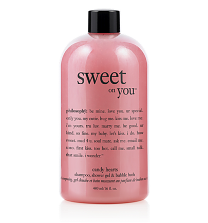 Philosophy Sweet On You Candy Hearts Shampoo, Shower Gel & Bubble Bath