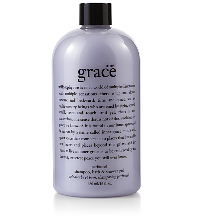 Philosophy Inner Grace Perfumed Shampoo, Shower Gel & Bubble Bath