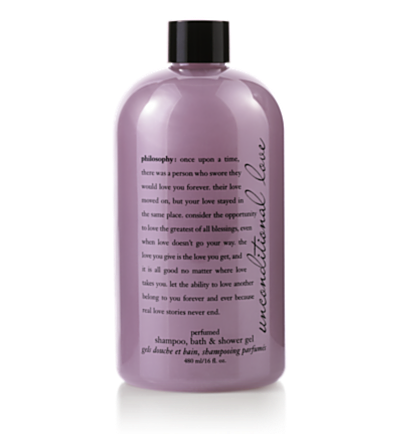 Philosophy Unconditional Love Perfumed Shampoo, Shower Gel & Bubble Bath