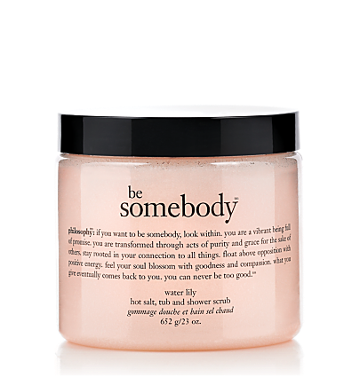Philosophy Be Somebody Water Lily Hot Salt Tub And Shower Scrub