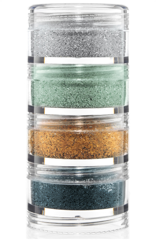 MAC Crushed Metallic Pigment Stack Surf the Ocean
