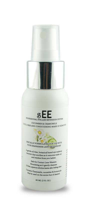 Shavasana Eyelash Extensions Cucumber Chamomile Makeup Remover