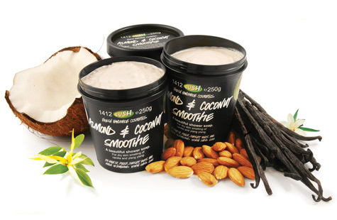 Lush Creamed Almond and Coconut Shower Smoothie