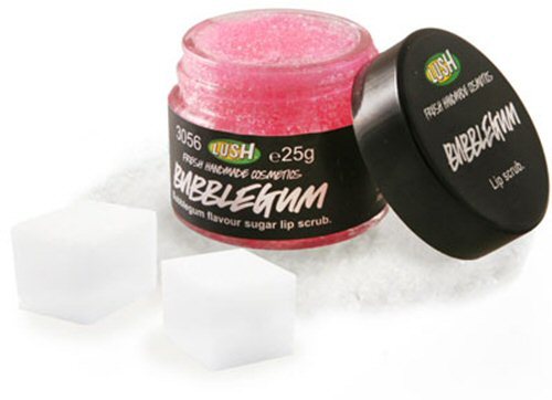 Lush Bubble Gum lip scrub