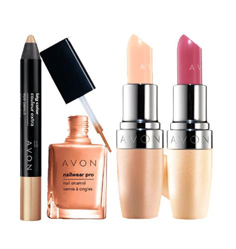 Avon Sunny Shades 4-Piece Makeup Collection