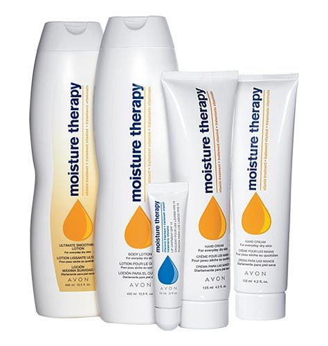 Avon MOISTURE THERAPY Vitamin Treatment & Intensive Treatment Lip Ointment Collection