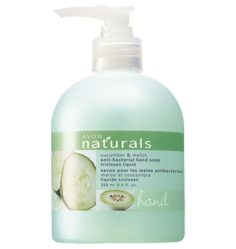 Avon NATURALS Cucumber Melon Antibacterial Liquid Hand Soap