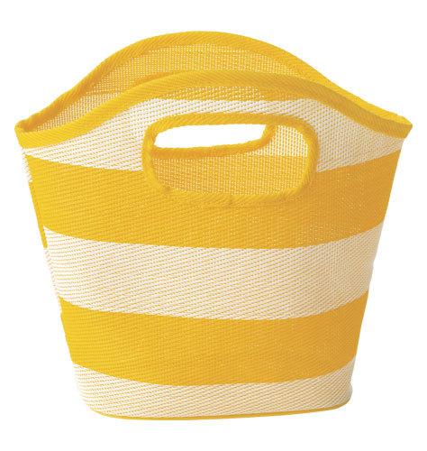 Avon NATURALS Yellow Canvas Bag