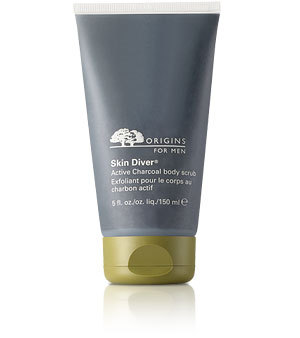 Origins Skin Diver® Active Charcoal body scrub