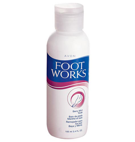 Avon Foot Works Berry Mint Soak