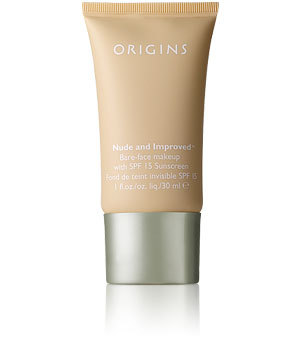 Origins Nude and Improved™ Bare-face makeup with SPF 15 Sunscreen