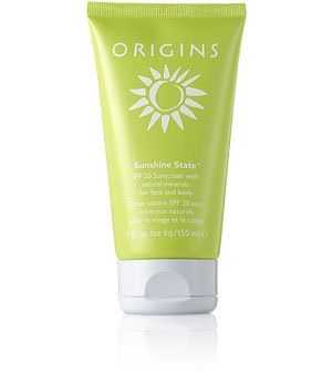 Origins Sunshine State™ SPF 20 Sunscreen with natural minerals for face and body