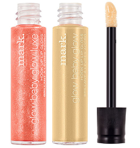 Avon mark Glow Baby Glow Hook Up Lip Gloss in m.powerment Shades