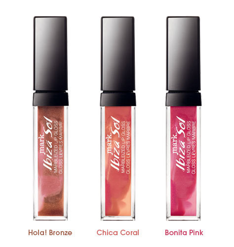 Avon mark Ibiza Sol Marbleized Lip Gloss
