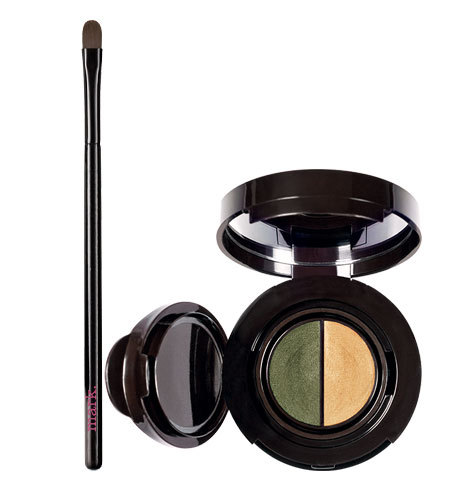 Avon mark Keep It Going Longwear Eyeliner & Shadow in Iconic and Flat Eyeliner Brush Duo