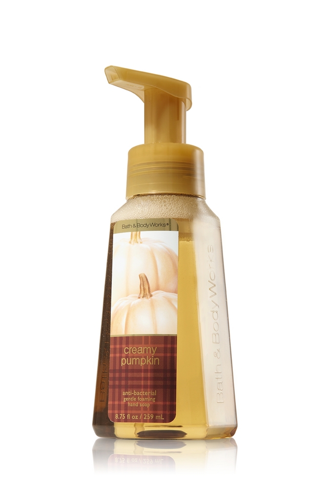 Bath & Body Works Creamy Pumpkin Anti-Bacterial Gentle Foaming Hand Soap