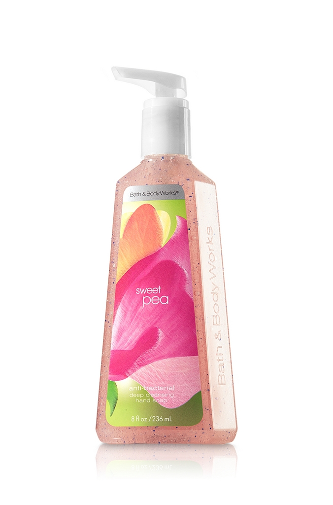 Bath And Body Works Sweet Pea® Anti Bacterial Deep Cleansing Hand Soap Bath And Body Beautyalmanac 0968