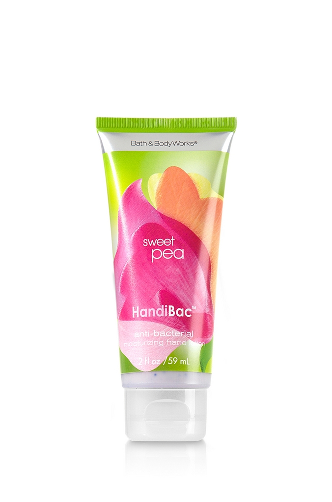 Bath & Body Works Sweet Pea® Anti-Bacterial HandiBac™ Moisturizing Hand Lotion