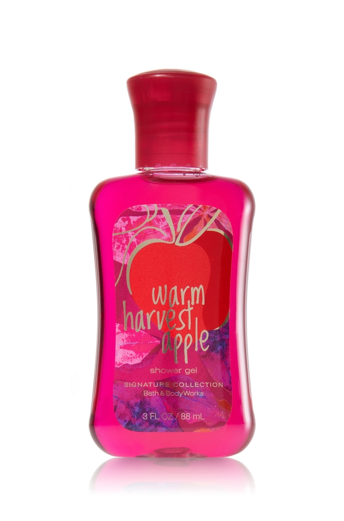 Bath & Body Works Warm Harvest Apple Travel-Size Shower Gel