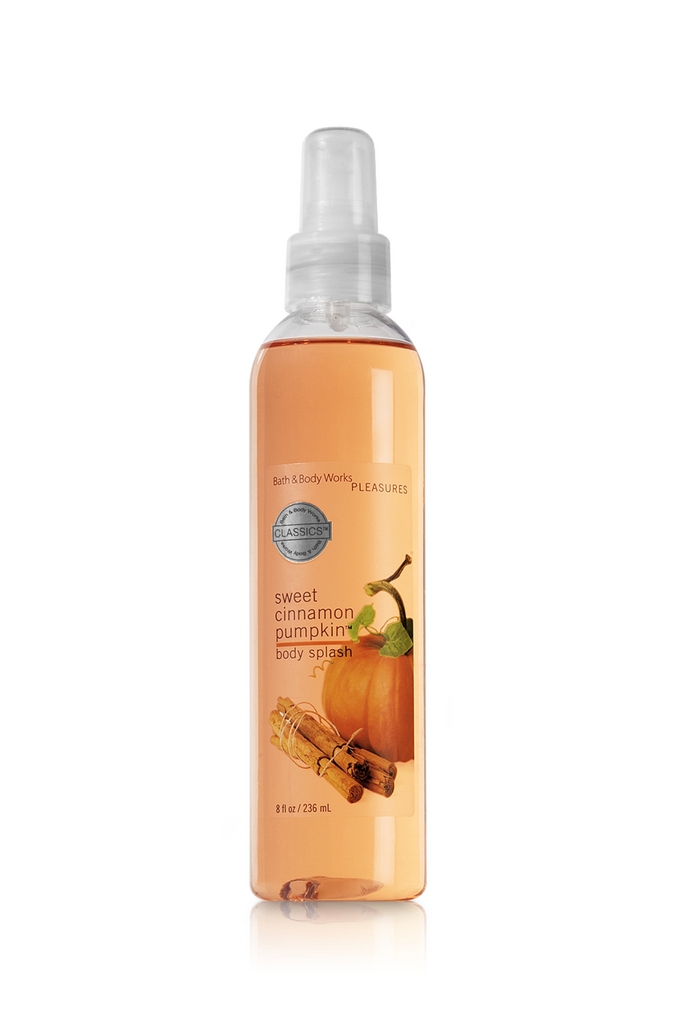 Bath & Body Works Sweet Cinnamon Pumpkin® Signature Collection CLASSICS Body Splash