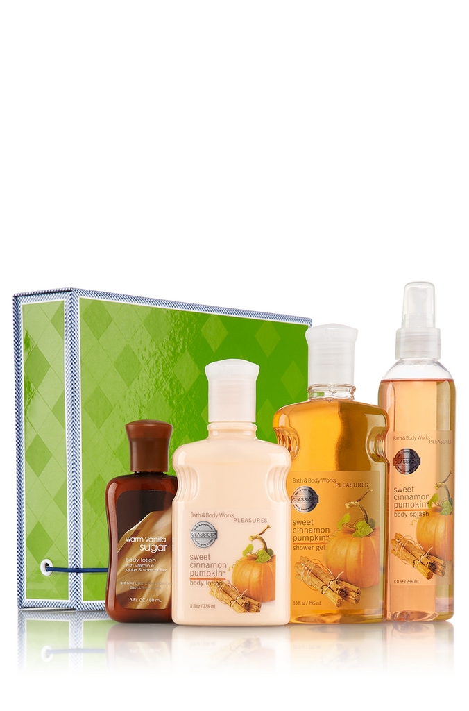 Bath & Body Works Sweet Cinnamon Pumpkin® Signature Collection CLASSICS Classic Gift Set