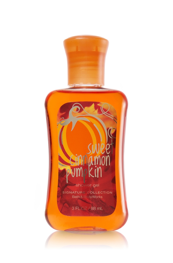 Bath & Body Works Sweet Cinnamon Pumpkin® Signature Collection Travel-Size Shower Gel