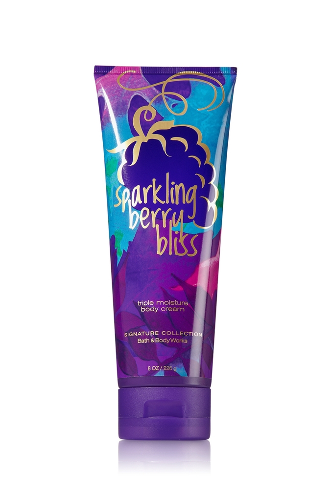 Bath & Body Works Sparkling Berry Bliss Signature Collection Triple Moisture Body Cream