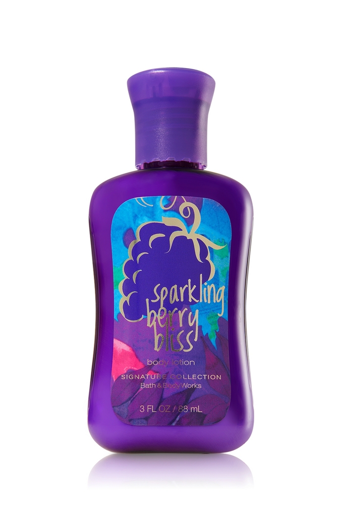 Bath & Body Works Sparkling Berry Bliss Signature Collection Travel-Size Body Lotion