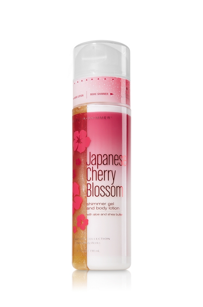 Bath & Body Works Japanese Cherry Blossom Signature Collection Select-A-Shimmer